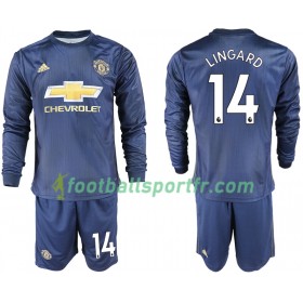 Tenue Manchester United LINGARD 14 Enfant Troisieme 2018-2019 Maillot de Foot ML